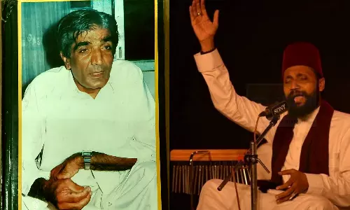 അബ്ബാജാന്റെ വരികൾ നിങ്ങൾ തന്നെ ചിട്ടപ്പെടുത്തി ആലപിക്കണം; സമീർ ബിൻസിക്ക് പാകിസ്താനിൽ നിന്നൊരു സ്‌നേഹസമ്മാനം