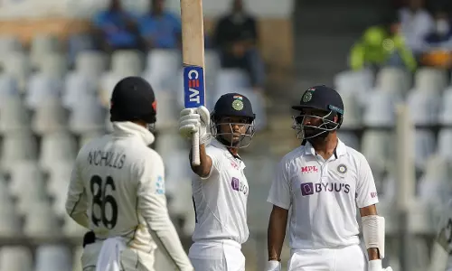 റൺകോട്ട കെട്ടി ഇന്ത്യ; കിവീസിന് 540 വിജയലക്ഷ്യം