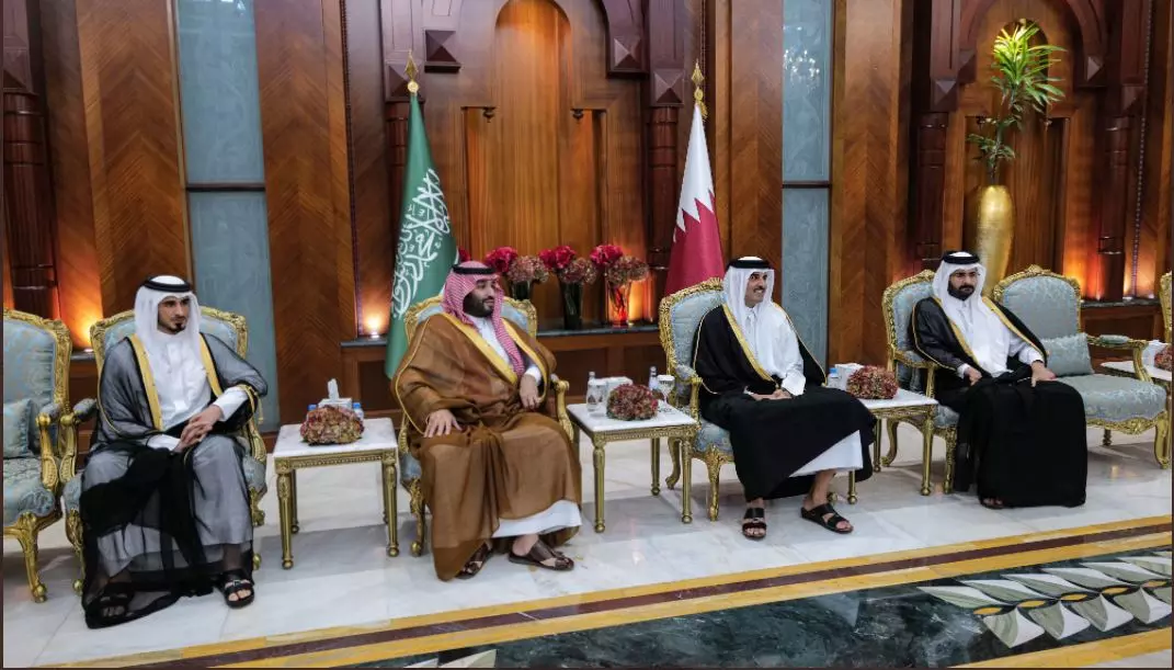 സൗദി കിരീടാവകാശി ദോഹയില്‍, അമീറുമായുള്ള ചര്‍ച്ച നാളെ