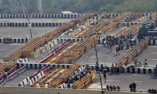 കർഷക സമര കേന്ദ്രങ്ങളിലെ സുരക്ഷ; ഡൽഹി പൊലീസ് ചെലവഴിച്ചത് 7.38 കോടി രൂപ