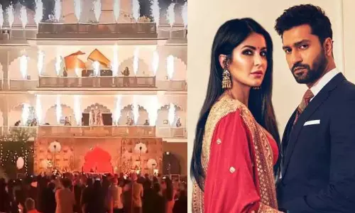 കത്രീനയുടെ കഴുത്തിൽ മിന്നുകെട്ടി വിക്കി; ബോളിവുഡ് ഇന്നേവരെ കാണാത്ത ആഡംബര കല്യാണം