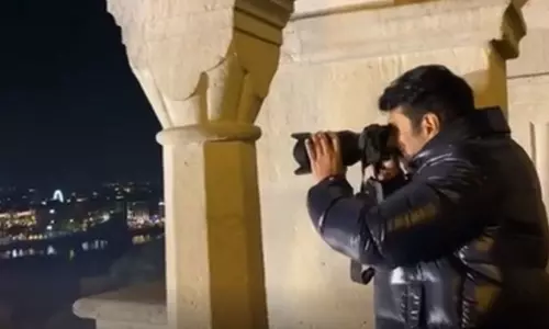 ദി ഫോട്ടോഗ്രാഫർ ആൻഡ് ദി ഫോട്ടോഗ്രാഫ് മമ്മൂക്കയുടെ ചിത്രം വൈറൽ