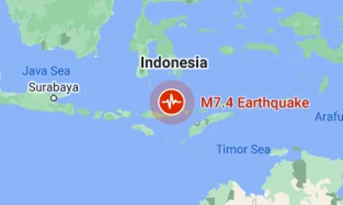 ഇന്തോനേഷ്യയിൽ വൻ ഭൂചലനം ; സുനാമി മുന്നറിയിപ്പ്