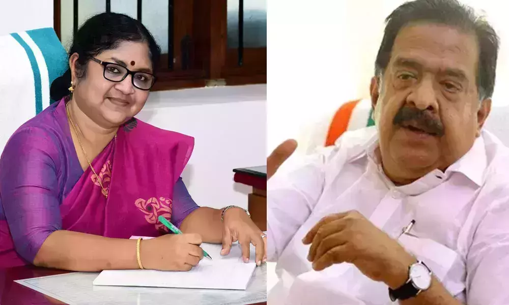 കണ്ണൂര്‍ സര്‍വകലാശാല വി.സിയുടെ പുനര്‍നിയമനം; ആര്‍.ബിന്ദുവിന്‍റെ രാജി ആവശ്യപ്പെട്ട് രമേശ് ചെന്നിത്തല