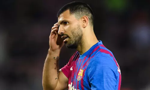 ഹൃദ്രോഗത്തോട് മല്ലിട്ട് പടിയിറക്കം; ഒടുവില്‍ സെർജിയോ അഗ്യൂറോ ഫുട്‌ബോളിനോട് വിട പറഞ്ഞു