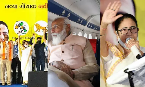 ഒരു ഗുജറാത്തുകാരന് രാജ്യംമുഴുവൻ പോകാമെങ്കിൽ എന്തുകൊണ്ട് ബംഗാളിക്ക് കഴിയില്ല: മോദിയെ ഉന്നമിട്ട് മമത ഒരു ഗുജറാത്തുകാരന് രാജ്യംമുഴുവൻ പോകാമെങ്കിൽ എന്തുകൊണ്ട് ബംഗാളിക്ക് കഴിയില്ല: മോദിയെ ഉന്നമിട്ട് മമത