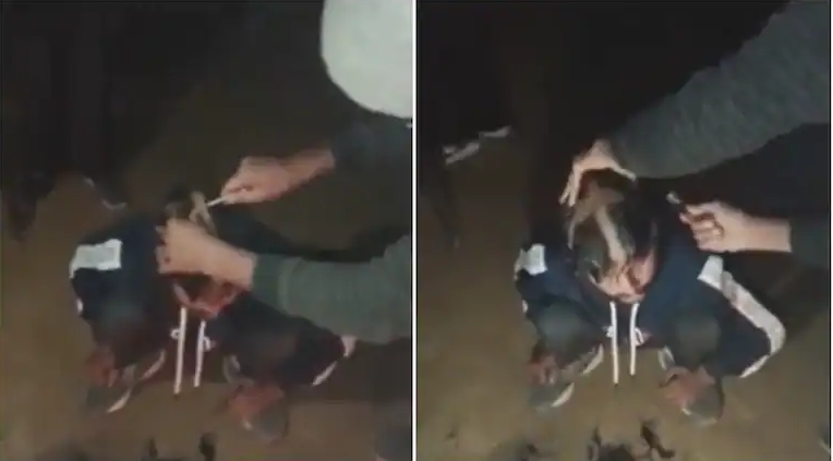 മ്യൂസിക് സിസ്റ്റം മോഷ്ടിച്ചെന്ന്; നാട്ടുകാർ യുവാവിന്റെ മുടിയും മീശയും പാതി വടിച്ചു