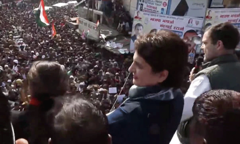  അമേത്തി പഴയ പോലെ തന്നെ. പക്ഷെ...  പഴയ തട്ടകത്തിൽ രാഹുൽ ഗാന്ധിയുടെ ശക്തിപ്രകടനം