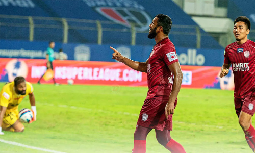 ഈസ്റ്റ് ബംഗാളിനെതിരെ നോർത്ത് ഈസ്റ്റ് യുണൈറ്റഡിന് രണ്ടു ഗോൾ വിജയം