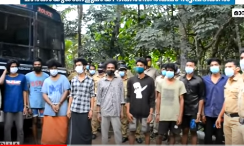 മാറനല്ലൂരിൽ മാരകായുധങ്ങളുമായി ഭീകരാന്തരീക്ഷം സൃഷ്ടിച്ച അക്രമികൾ പിടിയിൽ