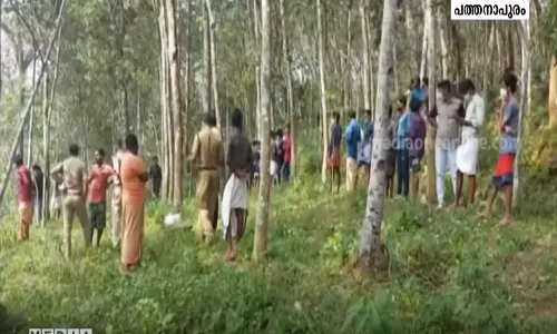 പത്തനാപുരത്ത് രണ്ടാഴ്ച പഴക്കമുളള അജ്ഞാത മൃതദേഹം കണ്ടെത്തി