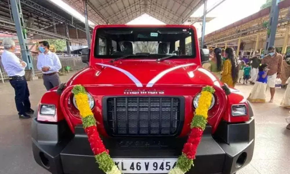 ഗുരുവായൂരപ്പന്റെ ഥാർ അമൽ മുഹമ്മദിന് തന്നെ