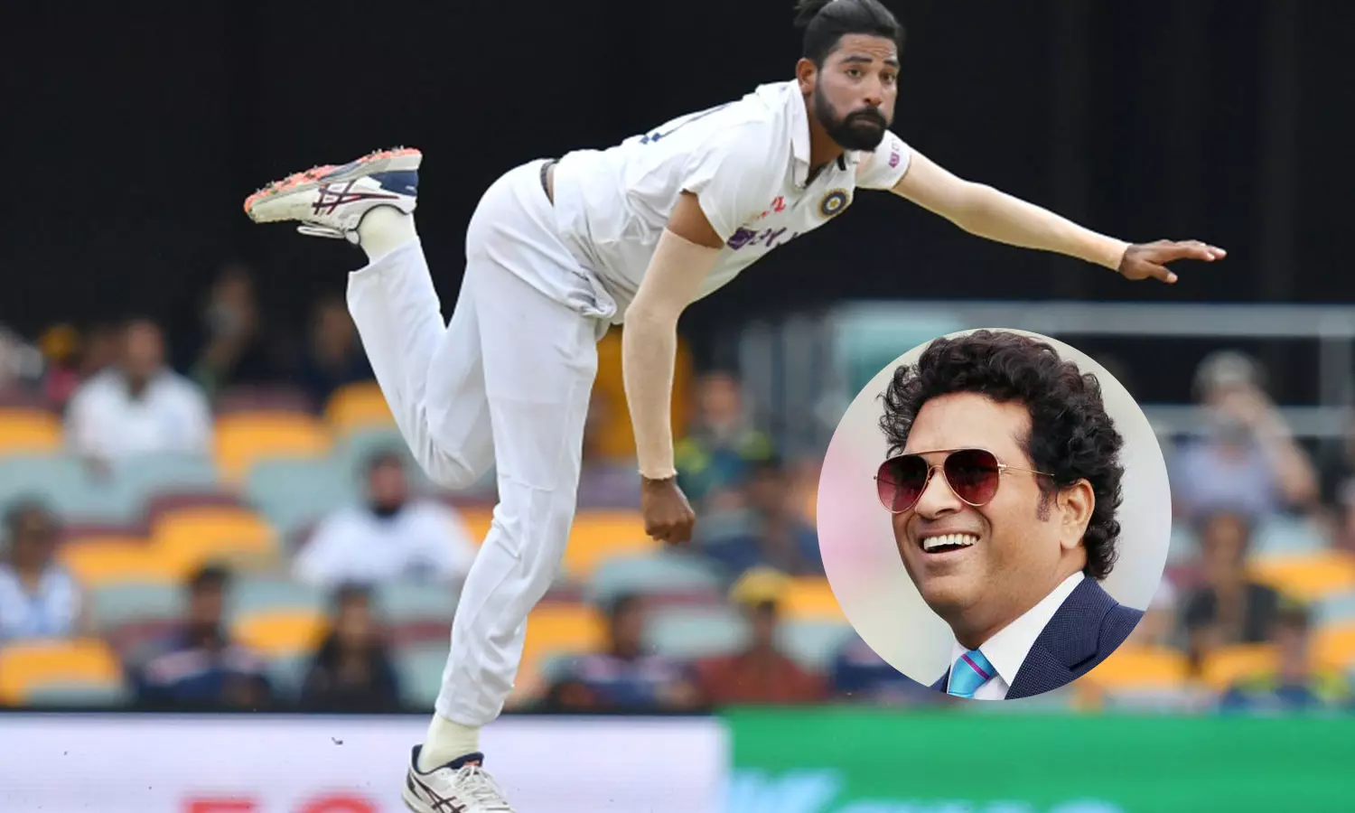 സിറാജിന്റെ കാലുകളിൽ സ്പ്രിങ്ങുണ്ട്; പ്രശംസ കൊണ്ട് മൂടി സച്ചിൻ സിറാജിന്റെ കാലുകളിൽ സ്പ്രിങ്ങുണ്ട്; പ്രശംസ കൊണ്ട് മൂടി സച്ചിൻ