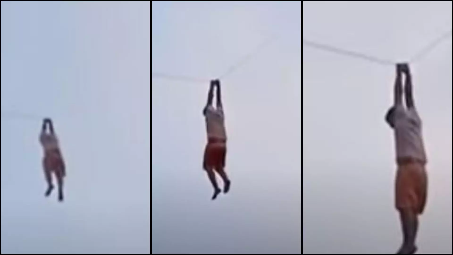 കൂട്ടുകാർ ചരടിൽ നിന്ന് പിടിവിട്ടു; പട്ടത്തോടൊപ്പം ആകാശത്ത് പറന്ന് യുവാവ്- വീഡിയോ കൂട്ടുകാർ ചരടിൽ നിന്ന് പിടിവിട്ടു; പട്ടത്തോടൊപ്പം ആകാശത്ത് പറന്ന് യുവാവ്- വീഡിയോ