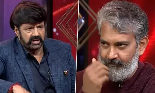 എന്താണ് നമ്മളൊരുമിച്ച് സിനിമ ചെയ്യാത്തതെന്ന് നന്ദമുരി; പേടി കൊണ്ടെന്ന് രാജമൗലി