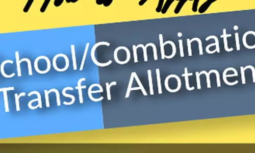 പ്ലസ്‌വൺ അഡ്മിഷൻ:  സ്‌കൂൾ / കോമ്പിനേഷൻ ട്രാൻസ്ഫർ അലോട്ട്‌മെന്റ് പ്രസിദ്ധീകരിച്ചു