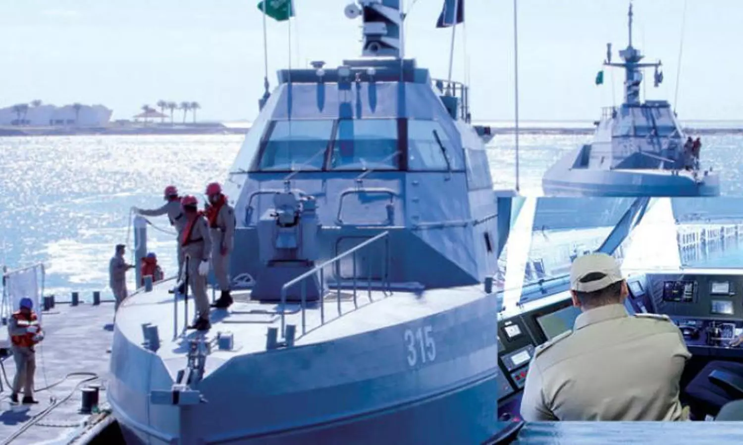 നാവിക പരിശീനം സംഘടിപ്പിച്ച് സൗദി