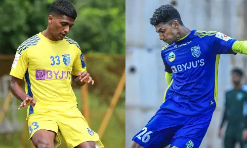 ബ്ലാസ്റ്റേഴ്സിന്റെ ഹക്കുവും ശ്രീക്കുട്ടനും ഇനി ഗോകുലം ജെഴ്സിയണിയും