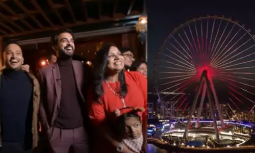 യന്ത്ര ഊഞ്ഞാലിൽ പ്രദർശനം; ദുബൈയിലും തരംഗമായി മിന്നൽ മുരളി