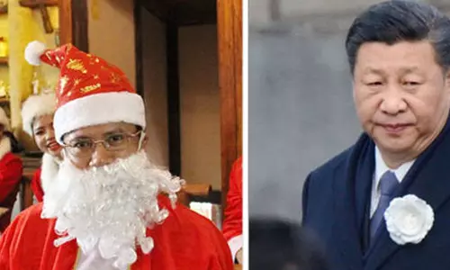 പാശ്ചാത്യ സ്വാധീനം; ചൈനയിൽ ക്രിസ്മസ് ആഘോഷങ്ങൾക്ക് വിലക്ക്