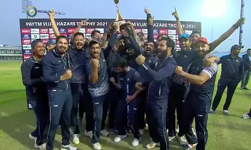 വിജയ്ഹസാരെ ട്രോഫി: ചരിത്രം സൃഷ്ടിച്ച് ഹിമാചൽപ്രദേശ്, തമിഴ്‌നാടിനെ തകർത്ത് കിരീടം