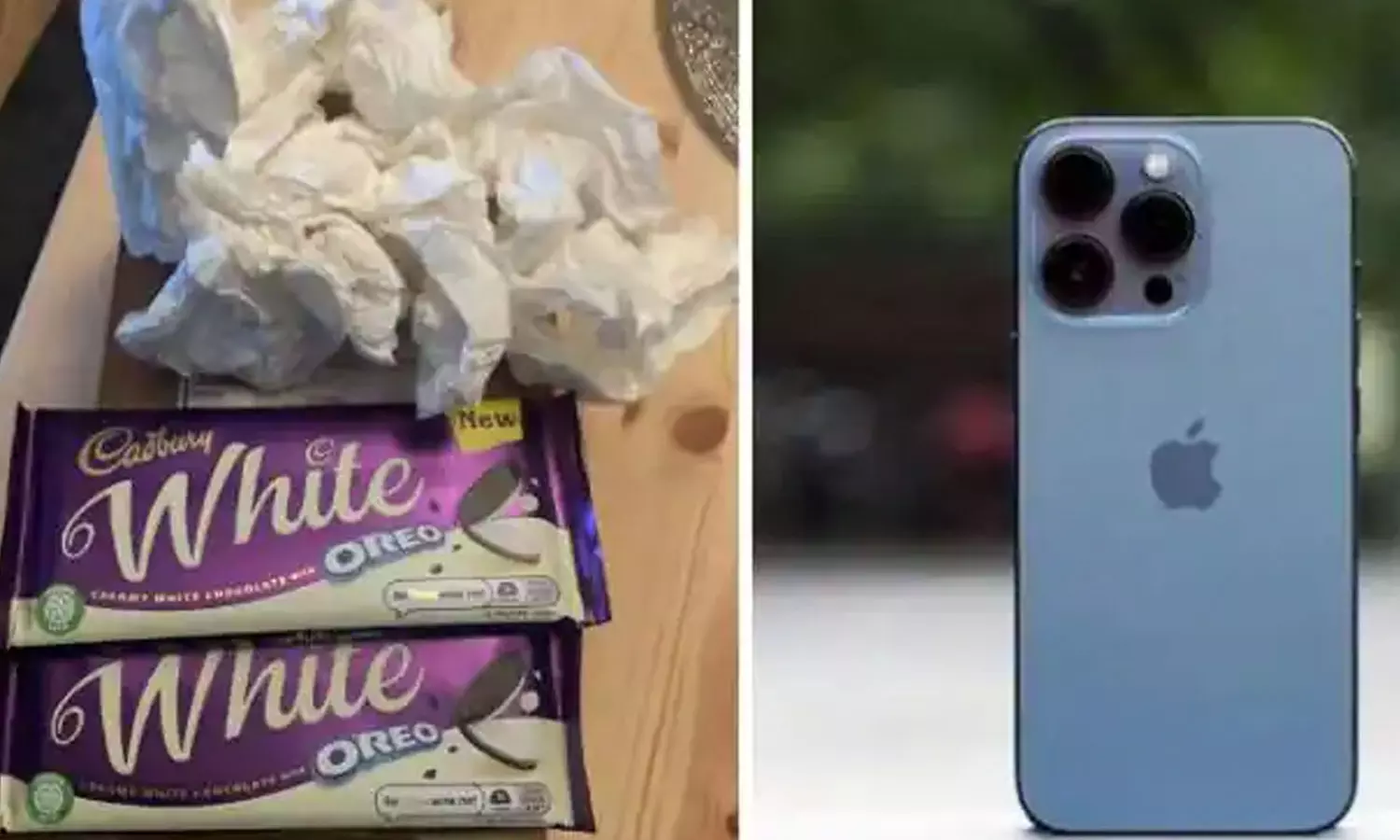 ഓർഡർ ചെയ്തത് ഐഫോൺ; കിട്ടിയത് ടോയ്ലറ്റ് പേപ്പറും ചോക്ലേറ്റും