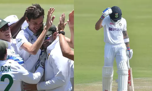 പിടിച്ചുനിൽക്കാനായില്ല: രണ്ടാം ഇന്നിങ്‌സിലും ഇന്ത്യ ഓൾഔട്ട്, പ്രതീക്ഷ ലീഡിലും ബൗളർമാരിലും