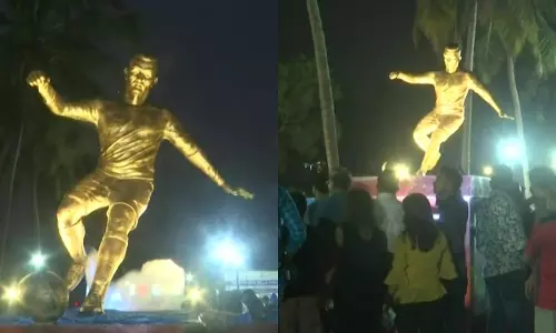 ഗോവയില്‍ ക്രിസ്റ്റ്യാനോയുടെ പ്രതിമ സ്ഥാപിച്ച് സര്‍ക്കാര്‍