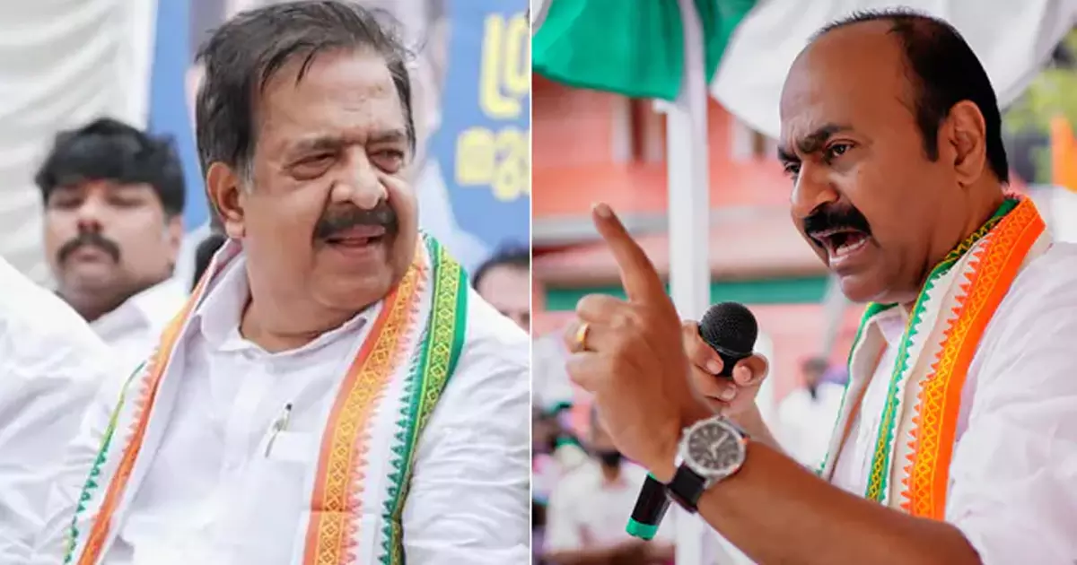 ഡി.ലിറ്റ് വിവാദം: ചെന്നിത്തലയുടെ ആരോപണങ്ങളെ പിന്തുണയ്ക്കാതെ വി.ഡി സതീശൻ, കോൺഗ്രസിൽ ആശയക്കുഴപ്പം ഡി.ലിറ്റ് വിവാദം: ചെന്നിത്തലയുടെ ആരോപണങ്ങളെ പിന്തുണയ്ക്കാതെ വി.ഡി സതീശൻ, കോൺഗ്രസിൽ ആശയക്കുഴപ്പം