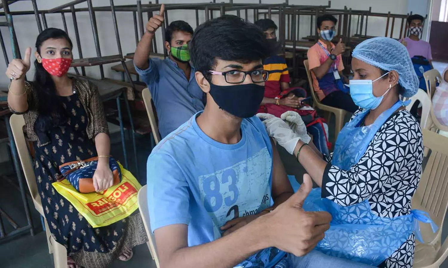 ആദ്യദിനം വാക്‌സിൻ സ്വീകരിച്ചത് 38, 417 കുട്ടികൾ