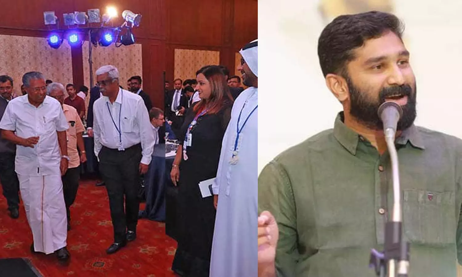 കേരള മുഖ്യമന്ത്രി നടന്നുവരുന്നു, ഉദ്ദേശിച്ചത് മുണ്ടുടുത്ത ആളെ: മുഖ്യമന്ത്രിയെ ട്രോളി വിടി ബൽറാം