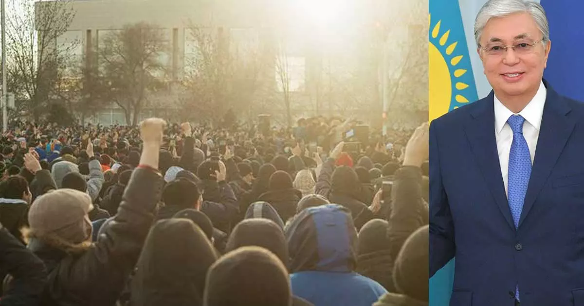 ഇന്ധന വില വർധനവിനെതിരെ പ്രതിഷേധം ആളിക്കത്തി; കസാക്കിസ്ഥാൻ സർക്കാർ രാജിവെച്ചു