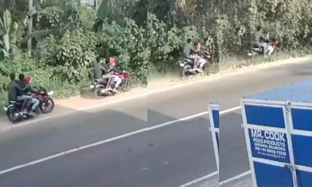 അരുവിക്കരയില്‍ ബൈക്ക് മരത്തിലിടിച്ച് മൂന്ന്  വിദ്യാര്‍ഥികള്‍ മരിച്ചു