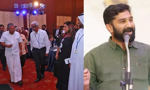 കേരള മുഖ്യമന്ത്രി നടന്നുവരുന്നു, ഉദ്ദേശിച്ചത് മുണ്ടുടുത്ത ആളെ: മുഖ്യമന്ത്രിയെ ട്രോളി വിടി ബൽറാം