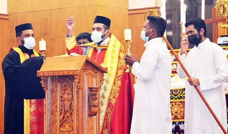 ബ​ഹ്‌​റൈ​ൻ  സെ​ന്‍റ്​ മേ​രീ​സ് ക​ത്തീ​ഡ്ര​ലി​ല്‍ പു​തു​വ​ത്സ​ര ശു​ശ്രൂ​ഷ