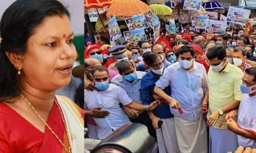 ആഭ്യന്തര വകുപ്പിനോട് മി(നി)സ്റ്റർ മരുമകന് എതിരെ കേസെടുക്കാൻ ശിപാർശ ചെയ്യണം: ബിന്ദുകൃഷ്ണ ആഭ്യന്തര വകുപ്പിനോട് മി(നി)സ്റ്റർ മരുമകന് എതിരെ കേസെടുക്കാൻ ശിപാർശ ചെയ്യണം: ബിന്ദുകൃഷ്ണ