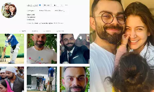 ഇൻസ്റ്റഗ്രാമിലെ ഒരു പോസ്റ്റിന് കോഹ്ലിക്ക് ലഭിക്കുന്നത് 50 ലക്ഷം; പട്ടികയിൽ ക്രിസ്റ്റ്യാനോ ഒന്നാം സ്ഥാനത്ത് ഇൻസ്റ്റഗ്രാമിലെ ഒരു പോസ്റ്റിന് കോഹ്ലിക്ക് ലഭിക്കുന്നത് 50 ലക്ഷം; പട്ടികയിൽ ക്രിസ്റ്റ്യാനോ ഒന്നാം സ്ഥാനത്ത്