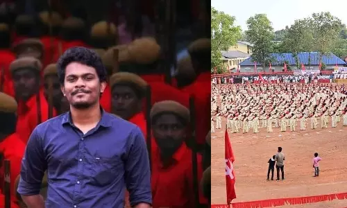 പ്രിയ ധീരജ് , നിന്റെ പ്രസ്ഥാനം പോലും നിന്നോട് ചെയ്യുന്ന ക്രൂരതയ്ക്ക് മാപ്പ്-ധീരജിന്റെ വിലാപയാത്ര തീരും മുമ്പ് തിരുവാതിരക്കളി; സിപിഎമ്മിനെതിരെ രൂക്ഷ വിമർശനം