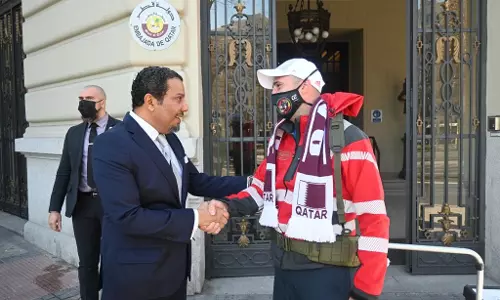 15 രാജ്യങ്ങള്‍, ഏഴായിരം കിലോമീറ്റര്‍, 9 മാസങ്ങള്‍; നടന്ന് നടന്ന് സാന്റിയാഗോ ലോകകപ്പിന്