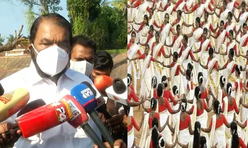 മെഗാ തിരുവാതിര ഒഴിവാക്കേണ്ടതായിരുന്നു, സംഭവിച്ചത് അശ്രദ്ധ: മന്ത്രി വി.ശിവൻകുട്ടി