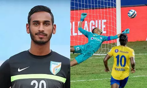 ഗോൾ കീപ്പറായിരുന്നില്ല ബ്ലാസ്റ്റേഴ്‌സിന്റെ പ്രഭ്‌സുഖാൻ ഗിൽ: പിന്നെ...