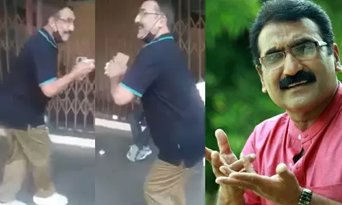 പിണറായി ഭരണം കണ്ടോ, ടിം...ടിം, നാണമില്ല ല്ലേ; തിരുവാതിര കളിയില്‍ പരിഹാസവുമായി കലാഭവന്‍ അന്‍സാര്‍