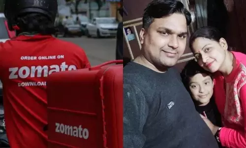 പൊലീസ് കോൺസ്റ്റബിളിന്റെ വാഹനമിടിച്ചു മരിച്ച ഡെലിവറി ജീവനക്കാരന് പത്തുലക്ഷം പ്രഖ്യാപിച്ച് സൊമാറ്റോ പൊലീസ് കോൺസ്റ്റബിളിന്റെ വാഹനമിടിച്ചു മരിച്ച ഡെലിവറി ജീവനക്കാരന് പത്തുലക്ഷം പ്രഖ്യാപിച്ച് സൊമാറ്റോ