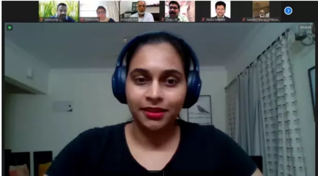 തൊഴിൽ സമ്മർദങ്ങൾ നേരിടാൻ വെബിനാറിലൂടെ സിജിയുടെ പരിശീലനം