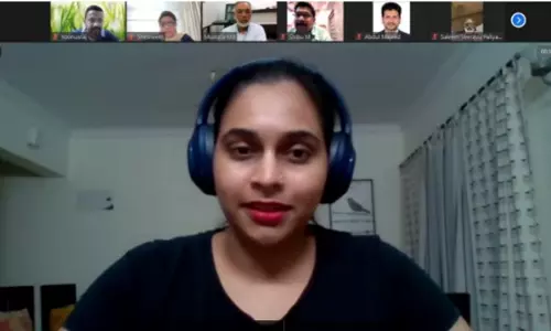 തൊഴിൽ സമ്മർദങ്ങൾ നേരിടാൻ വെബിനാറിലൂടെ സിജിയുടെ പരിശീലനം