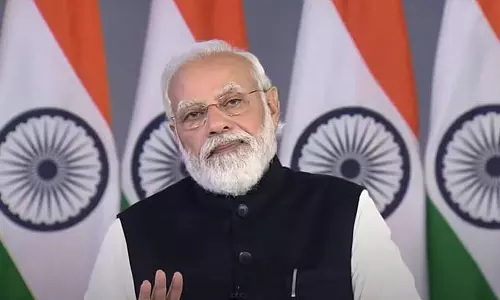 പ്രസംഗത്തിനിടെ പ്രോംപ്റ്റർ പണിമുടക്കി; വാക്കുകൾ കിട്ടാതെ തപ്പിത്തടഞ്ഞ് പ്രധാനമന്ത്രി പ്രസംഗത്തിനിടെ പ്രോംപ്റ്റർ പണിമുടക്കി; വാക്കുകൾ കിട്ടാതെ തപ്പിത്തടഞ്ഞ് പ്രധാനമന്ത്രി