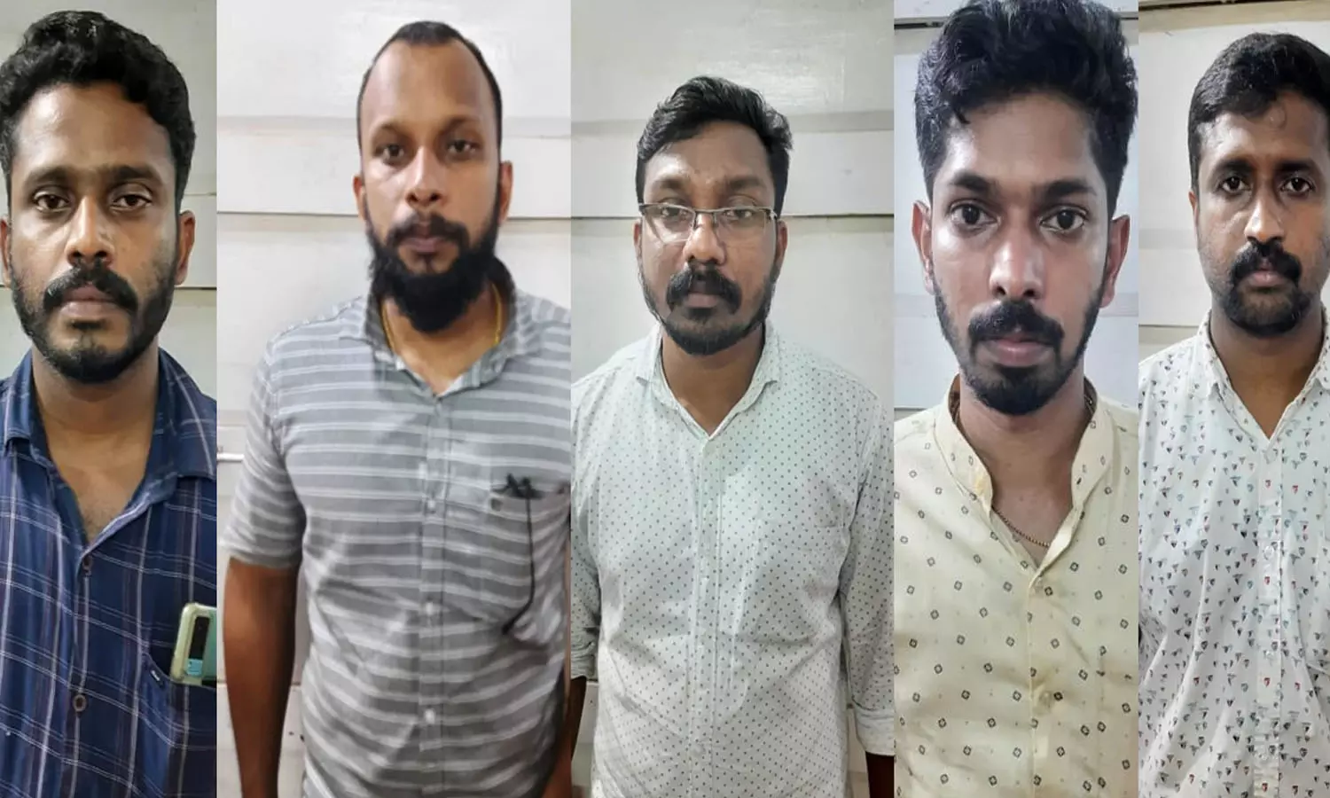 മൂവാറ്റുപുഴയില്‍ എക്സൈസ് ഉദ്യോഗസ്ഥനെ മർദിച്ച കേസില്‍ അഞ്ച് പേർ അറസ്റ്റില്‍