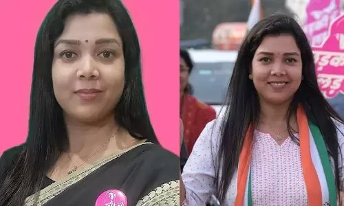 കോൺഗ്രസിന് കനത്ത തിരിച്ചടി: വനിതാ മുഖം പാർട്ടി വിട്ട് ബി.ജെ.പിയിലേക്ക് കോൺഗ്രസിന് കനത്ത തിരിച്ചടി: വനിതാ മുഖം പാർട്ടി വിട്ട് ബി.ജെ.പിയിലേക്ക്