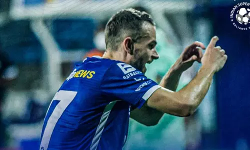 ഐഎസ്എൽ; 2-1 ന് നോർത്ത് ഈസ്റ്റിനെ വീഴ്ത്തി ചെന്നൈയിൻ എഫ്‌സി