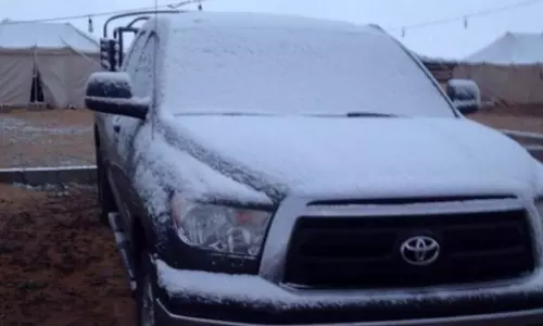 കുവൈത്തിൽ അതിശൈത്യം തുടരുന്നു; മരുപ്രദേശങ്ങളിൽ പൂജ്യം ഡിഗ്രി സെൽഷ്യസിലും താഴെ